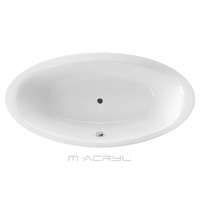  M-acryl Oval 190x95cm akril ovális kád + láb