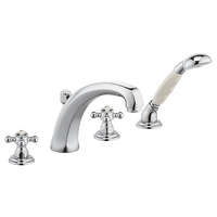 Kludi ADLON kádperemre szerelhető álló kádtöltő- és zuhanycsaptelep, króm 515240520