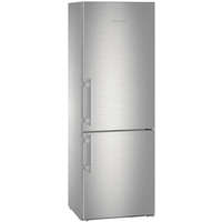 Liebherr 393L A+++, NoFrost, BluePerformance 70 cm széles kombinált hűtőszekrény INOX CBNes 5775-37%!