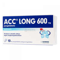 ACC ACC long 600 mg pezsgőtabletta 10 db