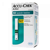 Accu-Chek Accu-Chek Active vércukormérő tesztcsík 50 db