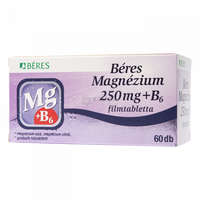 Béres Béres Magnézium 250 mg + B6 filmtabletta 60 db
