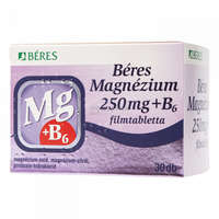 Béres Béres Magnézium 250 mg + B6 filmtabletta 30 db