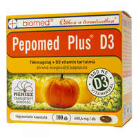 Pepomed Plus Biomed Pepomed Plus D3 étrend-kiegészítő kapszula 100 db