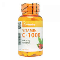 Vitaking Vitaking C-vitamin 1000 mg +csipkebogyó tabletta 100 db