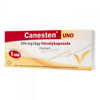 Canesten Canesten Uno 500 mg lágy hüvelykapszula 1 db