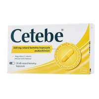 Cetebe Cetebe 500 mg retard kemény kapszula 30 db