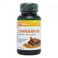 Vitaking Vitaking Cinnamon fahéjkéreg kivonat kapszula 375 mg 90 db