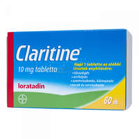 Claritine Claritine 10 mg tabletta 60 db