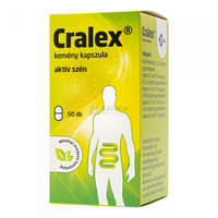 Cralex Cralex kemény kapszula (Carbo medicinalis) 50 db