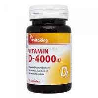 Vitaking Vitaking D3-vitamin 4000NE kapszula 90 db