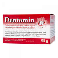 Dentomin Dentomin Fluormentes természetes ásványi fogpor 95 g