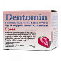 Dentomin Dentomin-H habzó epres fogpor 25 g