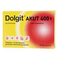 Dolgit Dolgit Akut 400 mg lágy kapszula 20 db