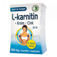 Dr. Chen Dr. Chen L-Karnitin +Króm +Cink kapszula 500 mg 60 db