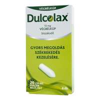 Dulcolax Dulcolax 10 mg végbélkúp 6 db