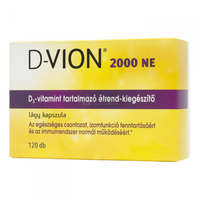 D-Vion D-Vion 2000NE D3-vitamin étrend-kiegészítő kapszula 120 db