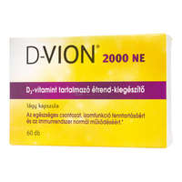 D-Vion D-Vion 2000NE D3-vitamin étrend-kiegészítő kapszula 60 db