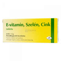 Selenium Pharma Selenium Pharma E-vitamin, Szelén, Cink tabletta 40 db