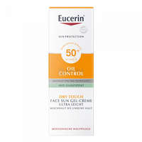 Eucerin Eucerin Sun Oil Control SPF50+ napozó gél-krém arcra 50 ml