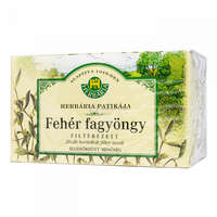 Herbária Herbária Fehér fagyöngy filteres (borítékolt) tea 20 x 1 g