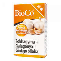 BioCo BioCo Fokhagyma Galagonya Ginkgo biloba tabletta 60 db