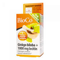 BioCo BioCo Ginkgo Biloba + Lecitin 1000 mg kapszula megapack 90 db