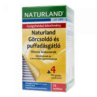 Naturland Naturland görcsoldó és puffadásgátló filteres teakeverék 25 db