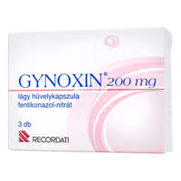 Gynoxin Gynoxin 200 mg lágy hüvelykapszula 3 db