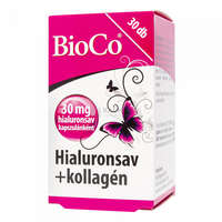 BioCo BioCo Hialuronsav+Kollagén kapszula 30 db