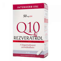 Interherb Interherb Q10 Rezveratrol kapszula 30 db