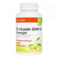 Interherb Interherb XXL D3-vitamin olivaolajjal kapszula 90 db