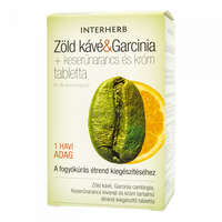 Interherb Interherb zöld kávé + garcinia tabletta 60 db