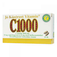 Jó közérzet Jó Közérzet C-vitamin 1000 mg csipkebogyóval és citrus bioflavonoidokkal 30 db