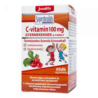 JutaVit JutaVit C-vitamin 100 mg acerola kivonattal tabletta gyermekeknek 60 db