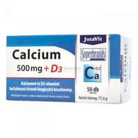 JutaVit JutaVit Calcium 500 mg +D3-vitamin tabletta 50 db