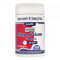 JutaVit JutaVit Magnézium+B6+D3-vitamin filmtabletta 50 db