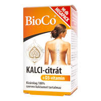 BioCo BioCo Kalci-Citrát D3 filmtabletta megapack 90 db