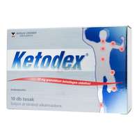 Ketodex Ketodex 25 mg granulátum belsőleges oldathoz 10 db