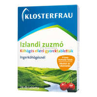 Klosterfrau Klosterfrau Izlandi Zuzmó köhögés elleni tabletta gyermekeknek 24 db