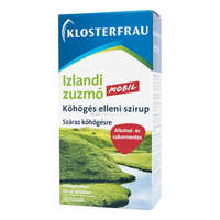 Klosterfrau Klosterfrau Izlandi zuzmó köhögés elleni mobil szirup 10 x 10 ml
