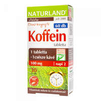 Naturland Naturland Koffein tabletta 60 db