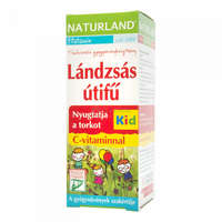 Naturland Naturland Lándzsás Útifű +C-vitamin szirup gyermekeknek 150 ml