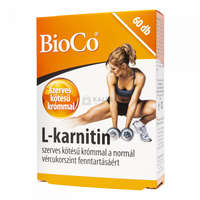 BioCo BioCo L-Karnitin 500 mg szerves kötésű krómmal fogyókúrázóknak kapszula 60 db