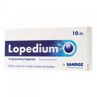 Lopedium Lopedium 2 mg kemény kapszula 10 db