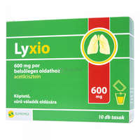 Lyxio Lyxio 600 mg por belsőleges oldathoz 10 db