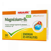 Walmark Walmark Magnézium +B6 aktív tabletta 30 db