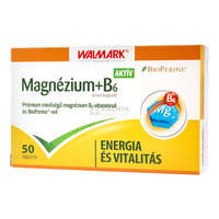 Walmark Walmark Magnézium+B6 Aktív tabletta 50 db