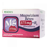 Béres Magnézium Béres 375 mg + B6 filmtabletta 30 db