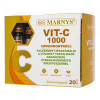 Marnys Marnys liposzómás VIT-C 1000 ivóampulla narancs ízű 20 x 10 ml